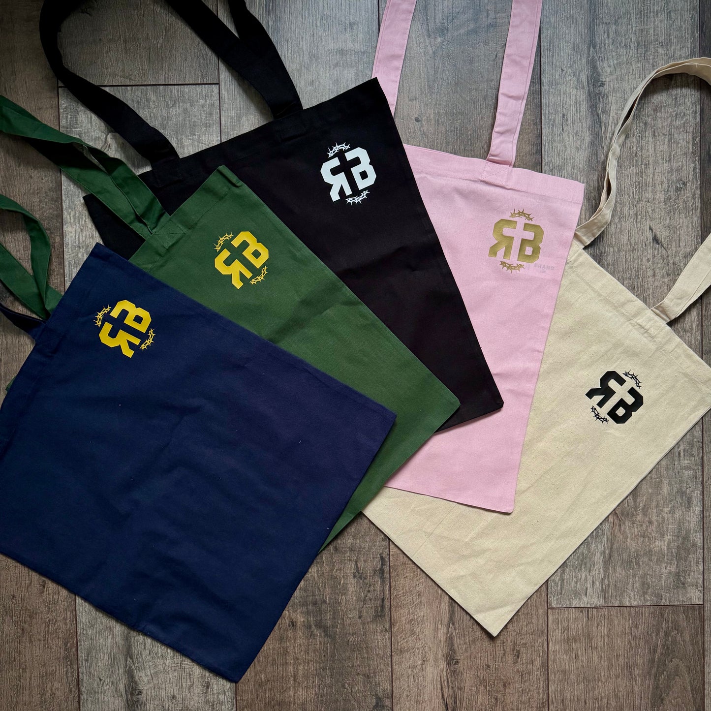 Long Handle Tote Bags